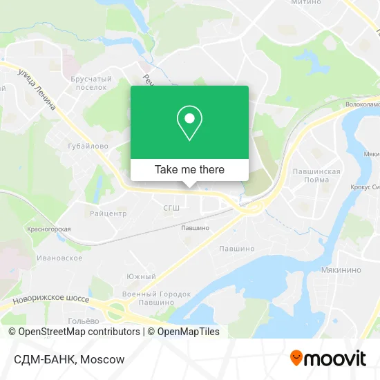 СДМ-БАНК map