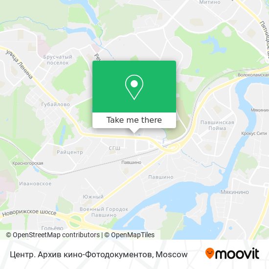 Центр. Архив кино-Фотодокументов map