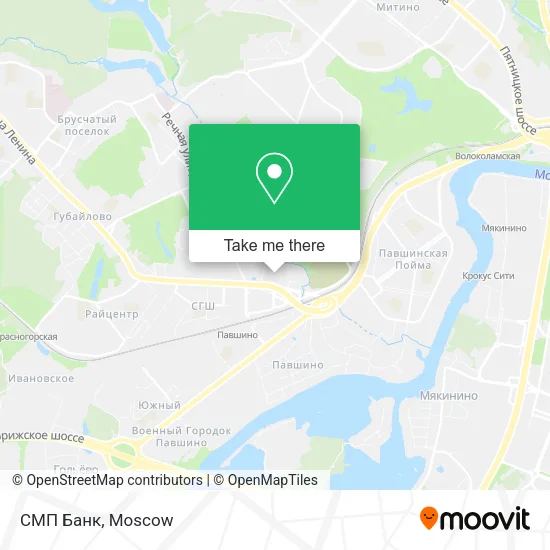 СМП Банк map