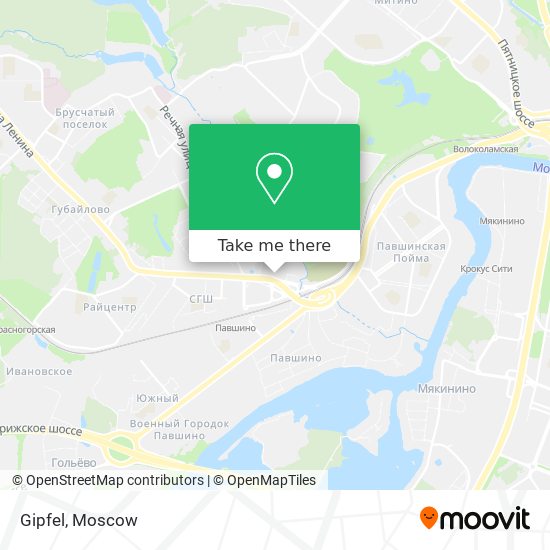 Gipfel map