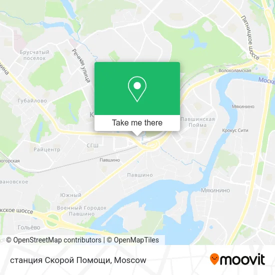 станция Скорой Помощи map