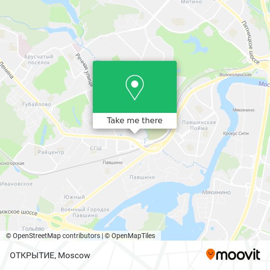 ОТКРЫТИЕ map