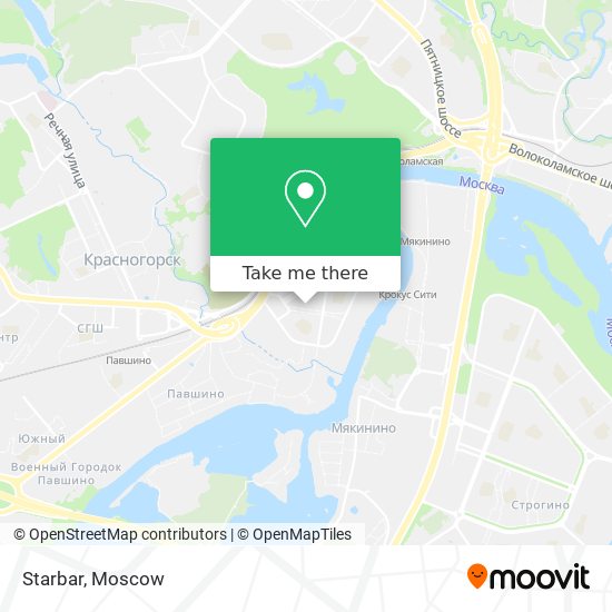Starbar map