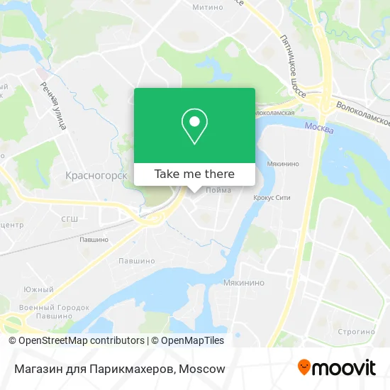 Магазин для Парикмахеров map