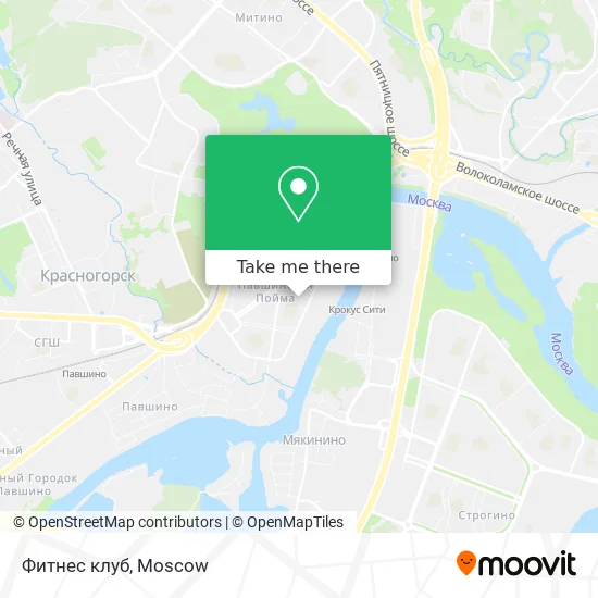 Фитнес клуб map