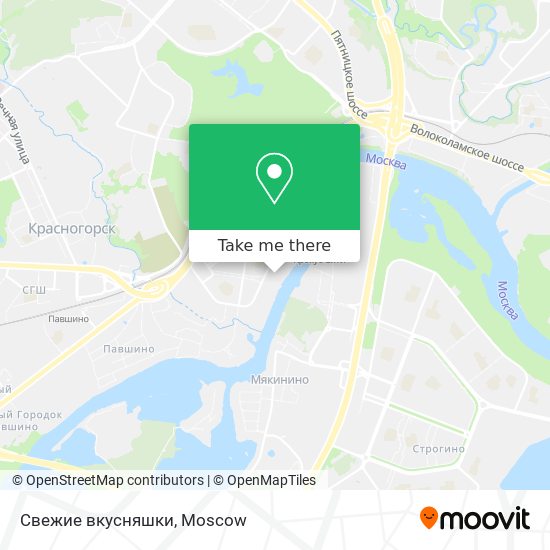 Свежие вкусняшки map