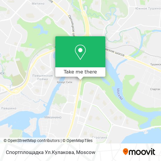 Спортплощадка Ул.Кулакова map