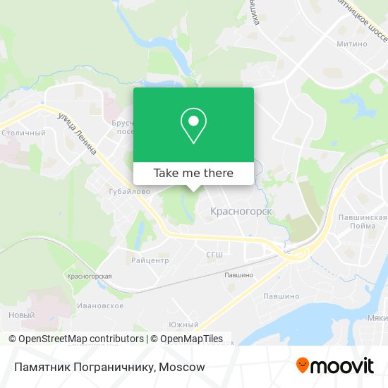 Памятник Пограничнику map
