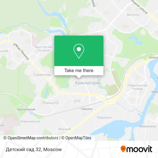 Детский сад 32 map