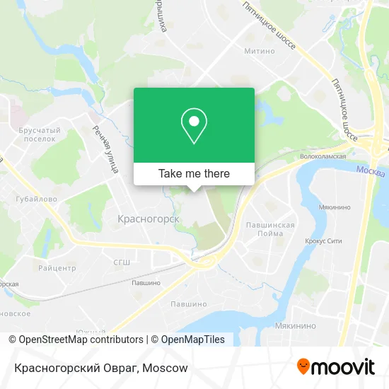 Красногорский Овраг map