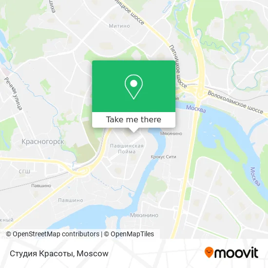 Студия Красоты map