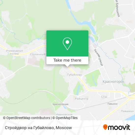 Стройдвор на Губайлово map