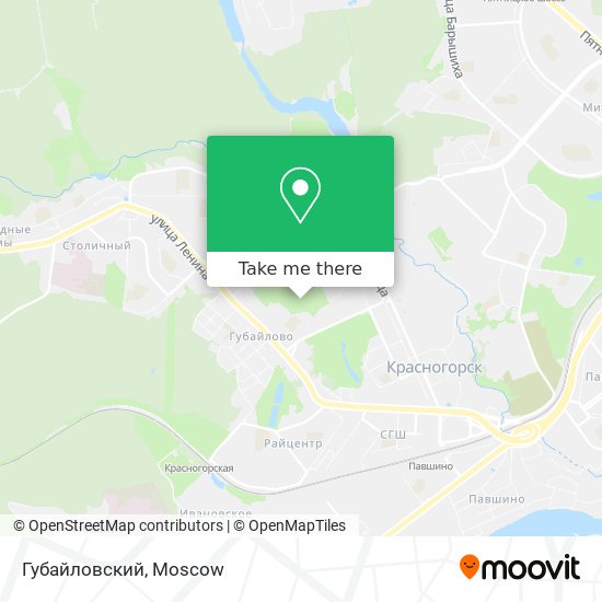 Губайловский map