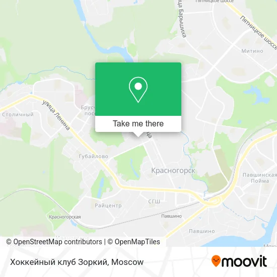 Хоккейный клуб Зоркий map