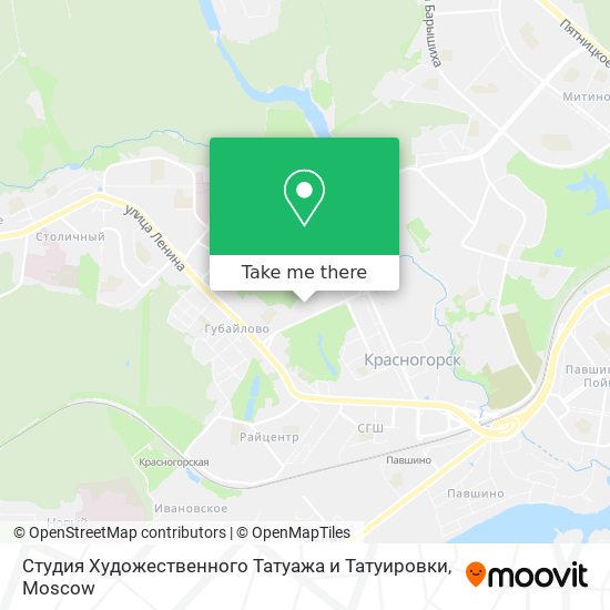 Студия Художественного Татуажа и Татуировки map