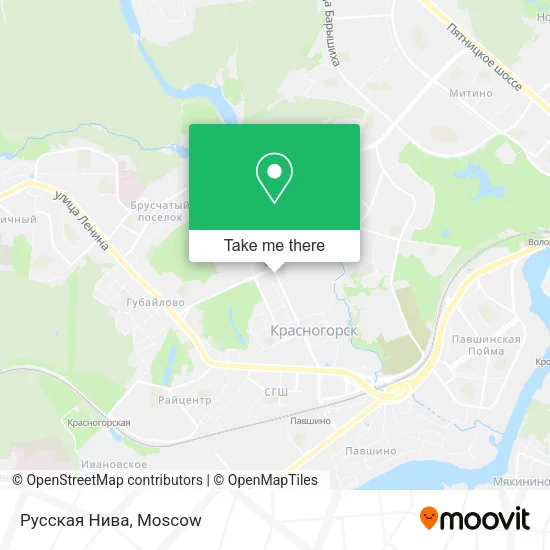 Русская Нива map