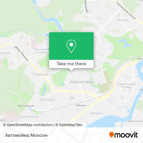 Автомойка map