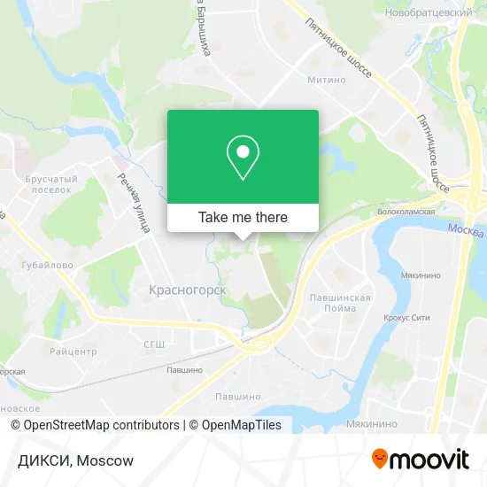 ДИКСИ map