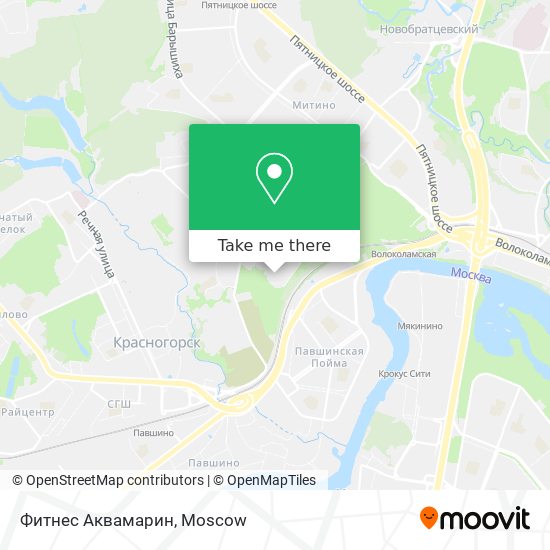 Фитнес Аквамарин map