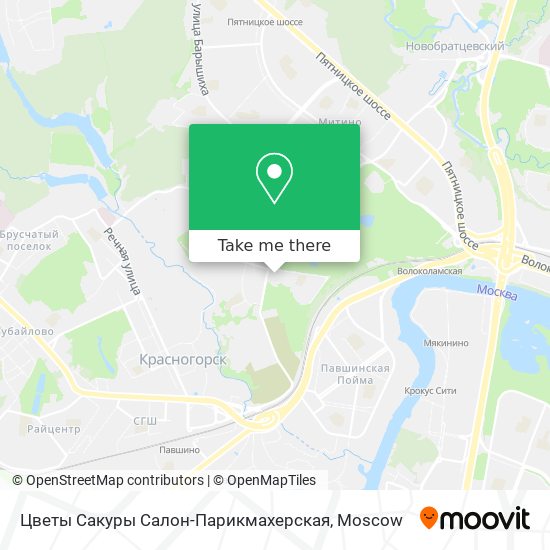 Цветы Сакуры Салон-Парикмахерская map