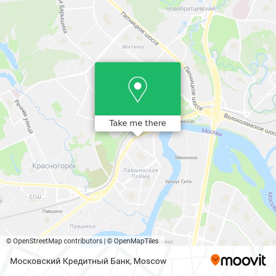 Московский Кредитный Банк map