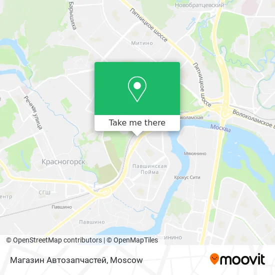Магазин Автозапчастей map