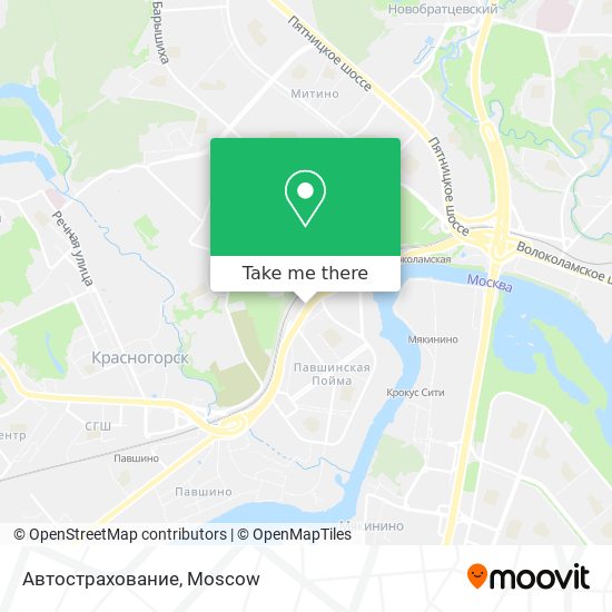 Автострахование map