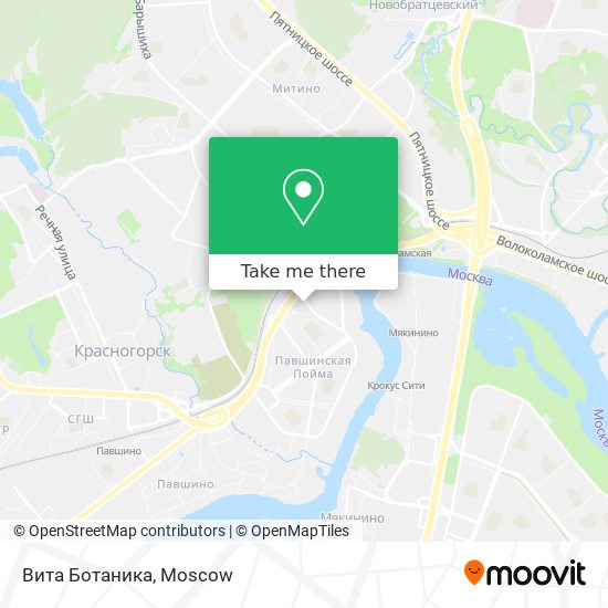 Вита Ботаника map