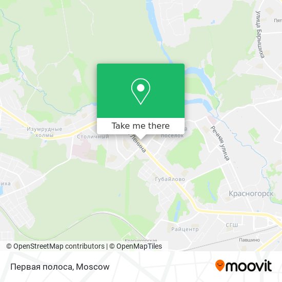 Первая полоса map