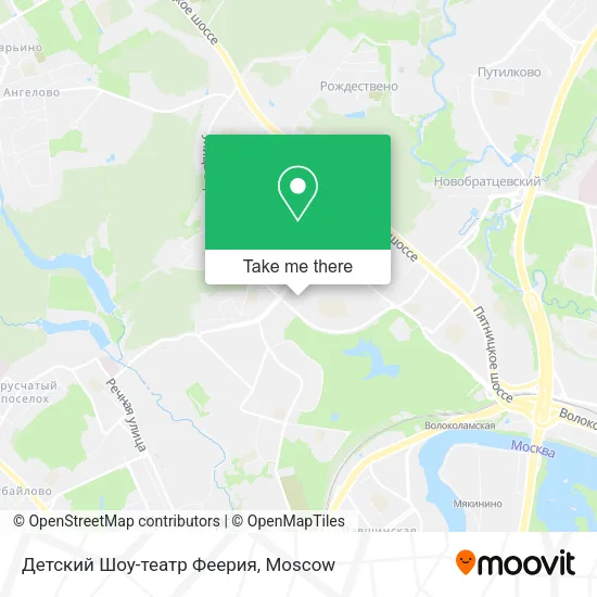 Детский Шоу-театр Феерия map