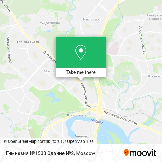 Гимназия №1538 Здание №2 map