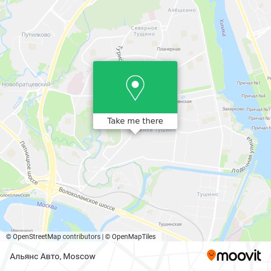 Альянс Авто map