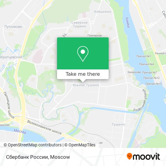 Сбербанк России map