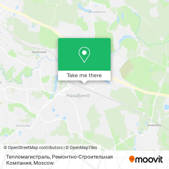 Тепломагистраль, Ремонтно-Строительная Компания map