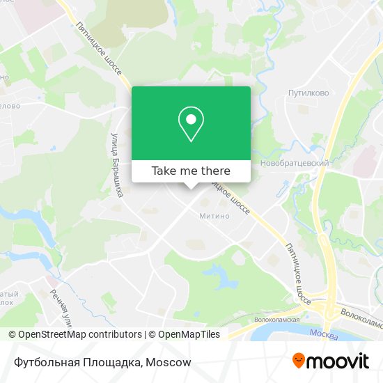 Футбольная Площадка map