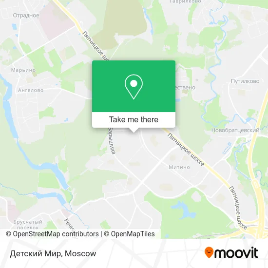 Детский Мир map