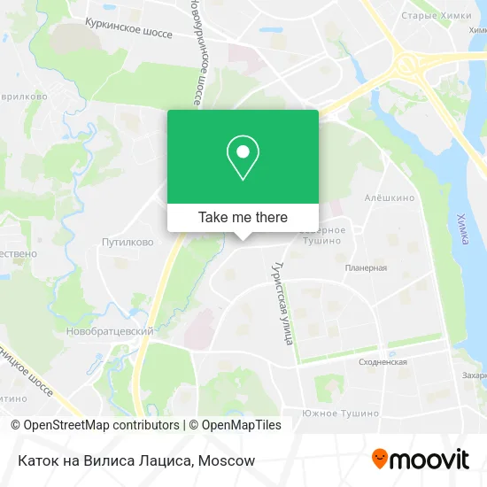 Каток на Вилиса Лациса map