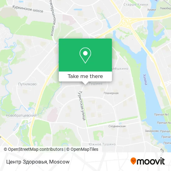 Центр Здоровья map