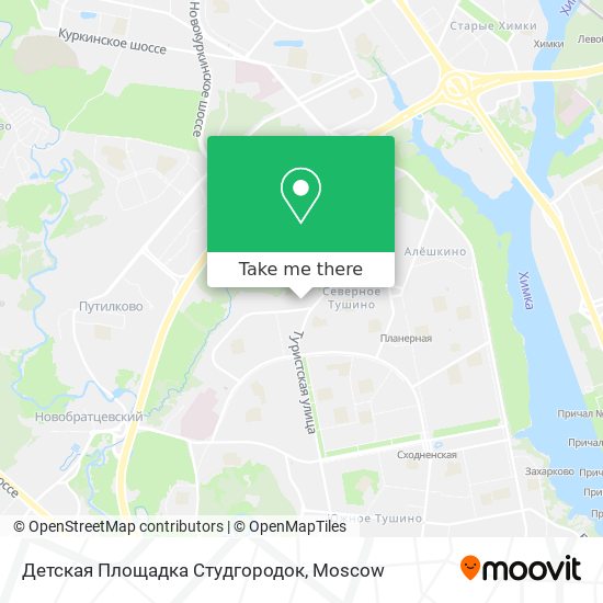 Детская Площадка Студгородок map