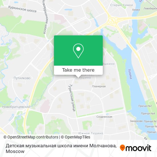 Детская музыкальная школа имени Молчанова map