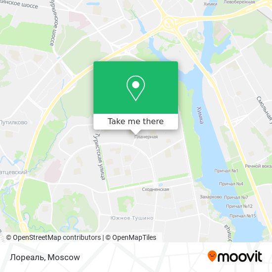 Лореаль map