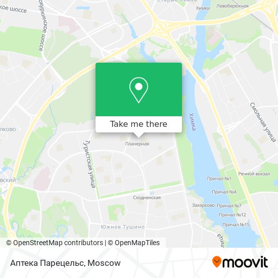 Аптека Парецельс map