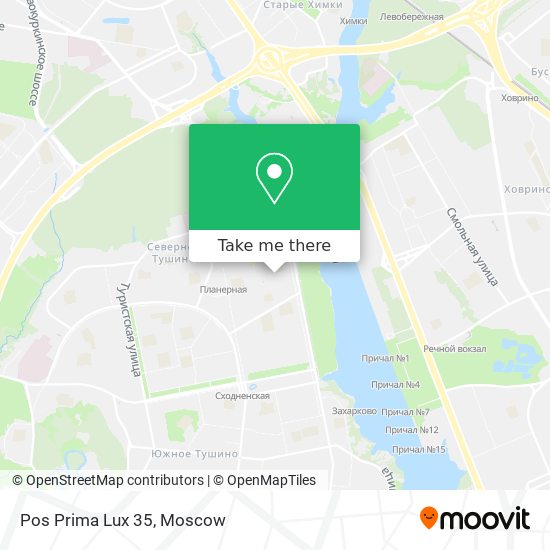 Pos Prima Lux 35 map