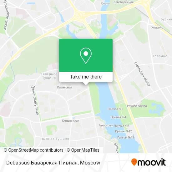 Debassus Баварская Пивная map