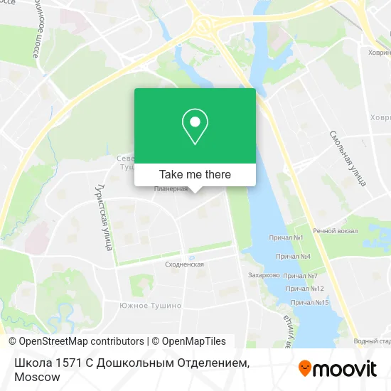Школа 1571 С Дошкольным Отделением map