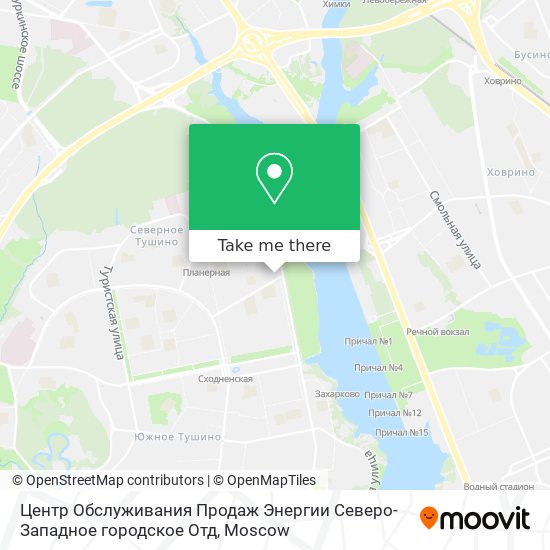 Центр Обслуживания Продаж Энергии Северо-Западное городское Отд map