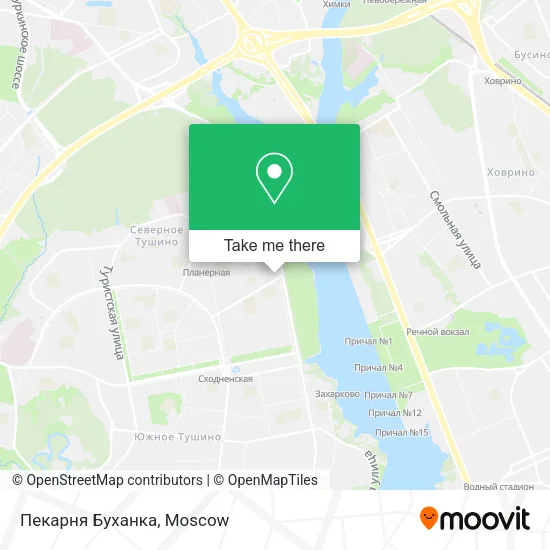 Пекарня Буханка map