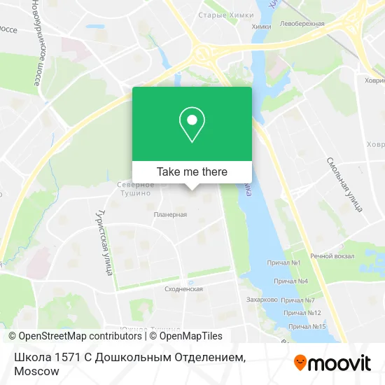 Школа 1571 С Дошкольным Отделением map