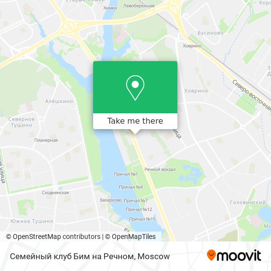 Семейный клуб Бим на Речном map