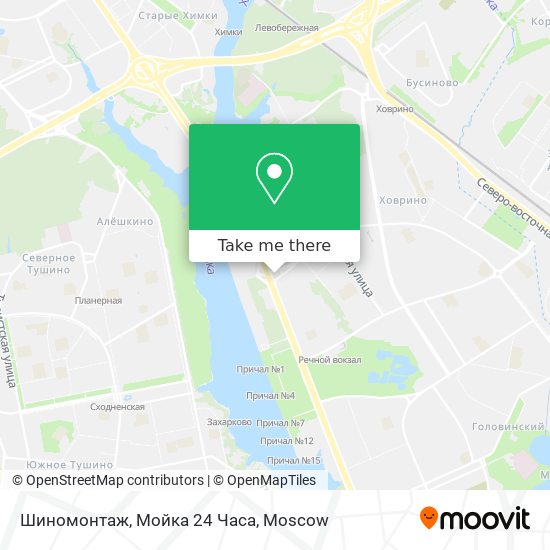 Шиномонтаж, Мойка 24 Часа map